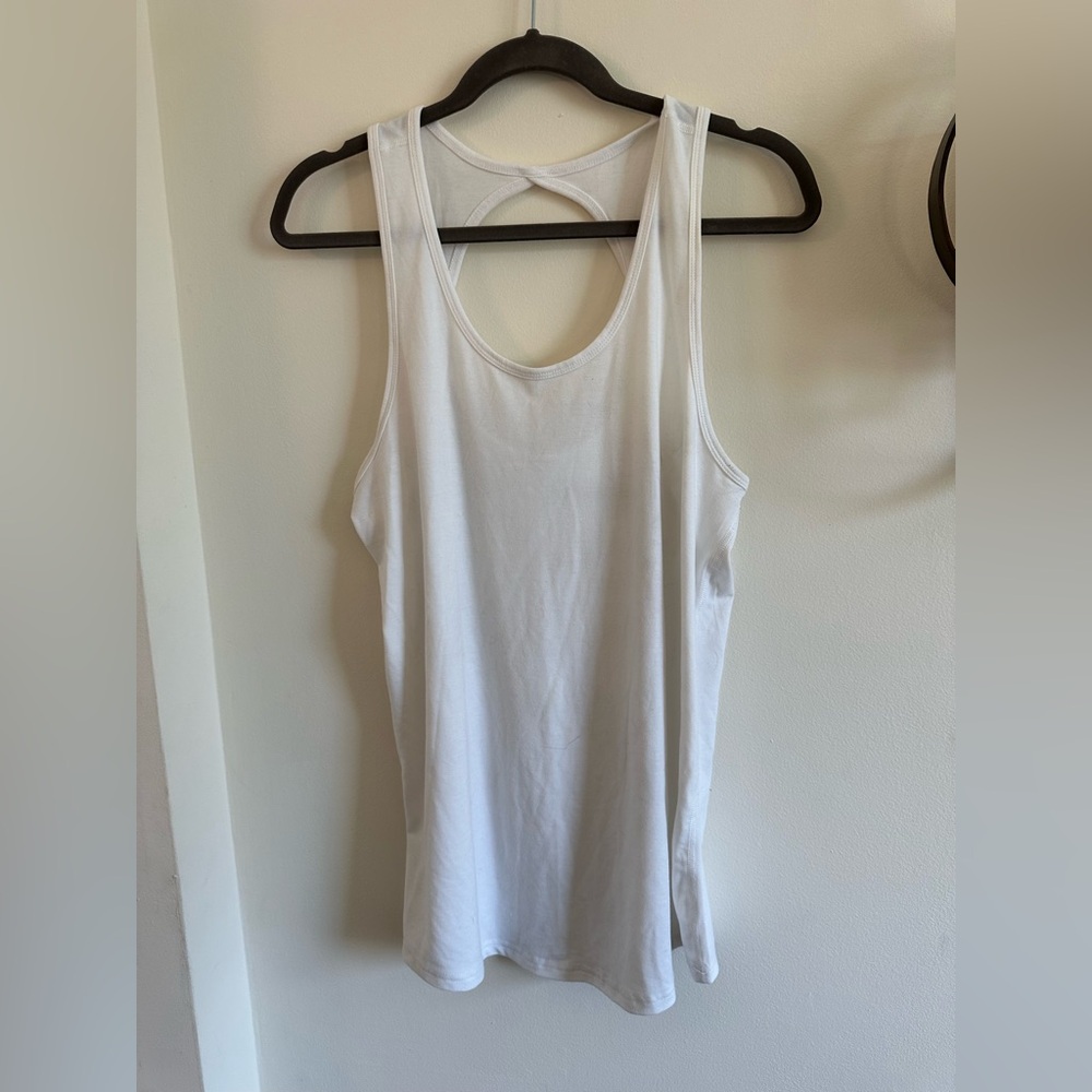 ZYIA Active White Tank Top